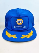 Vintage Louisville MFG USA MADE Napa Auto Patch Trucker Hat Snapback Cap NOS