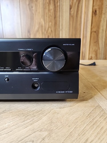 Receptor de A/V Onkyo HT-R380 5.1 canales sin control remoto probado de cine en casa - Imagen 2 de 14