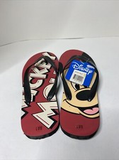 Size 9/10 Disney Mickey Mouse Flip Flops
