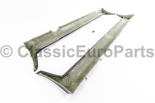 Sideskirt set for BMW E30 Convertible Cabrio Mtech1 Mtechnic 1 body kit 318 325i - Picture 6 of 14