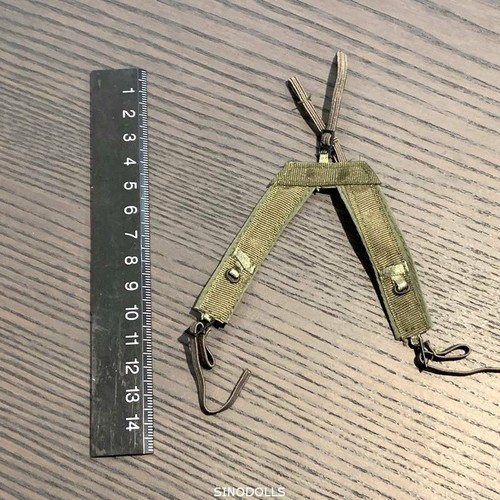 10x 1:6 Army Infantry Harness Vest Suspenders Belt For 12'' Gi Joe Soldier Toys - Picture 8 of 8