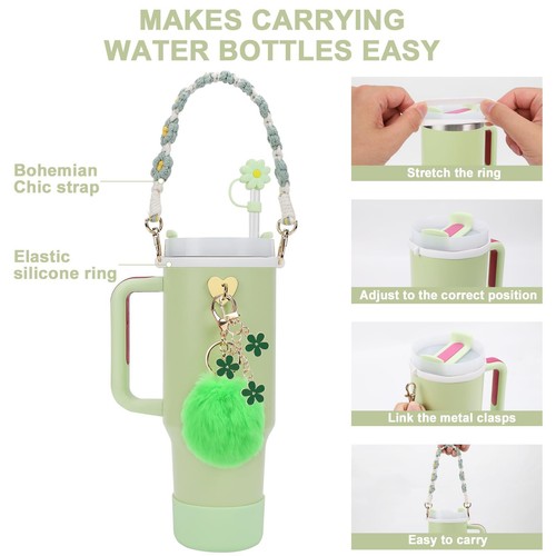 7-teiliges Stanley Tasse Dekor Zubehör Set für Stanley Tasse 40 Unzen & 30 Unzen Becher USA - Bild 19 von 25