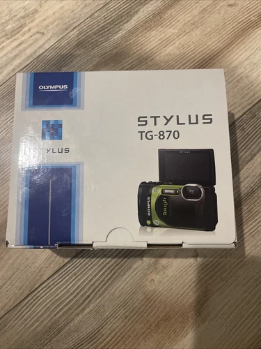 Olympus Stylus TG-870 Tough Digital Camera Video Recorder Waterproof Parts Read