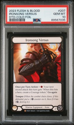 FAB COLDFOIL Ironsong Versus DTD