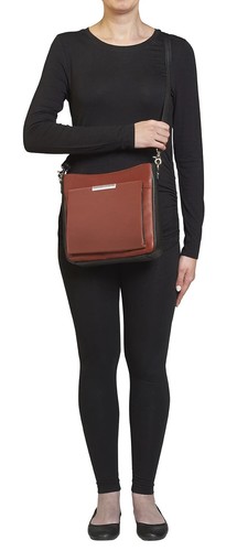 GTM-98 Cinnamon & Black Slim Cross Body - Picture 4 of 4