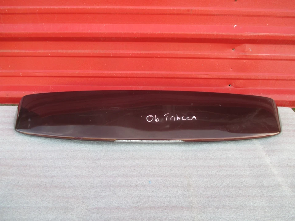 Subaru Tribeca B9 2006 2007 puerta levadiza trasera moldura alerón OEM Foto 2 de 4