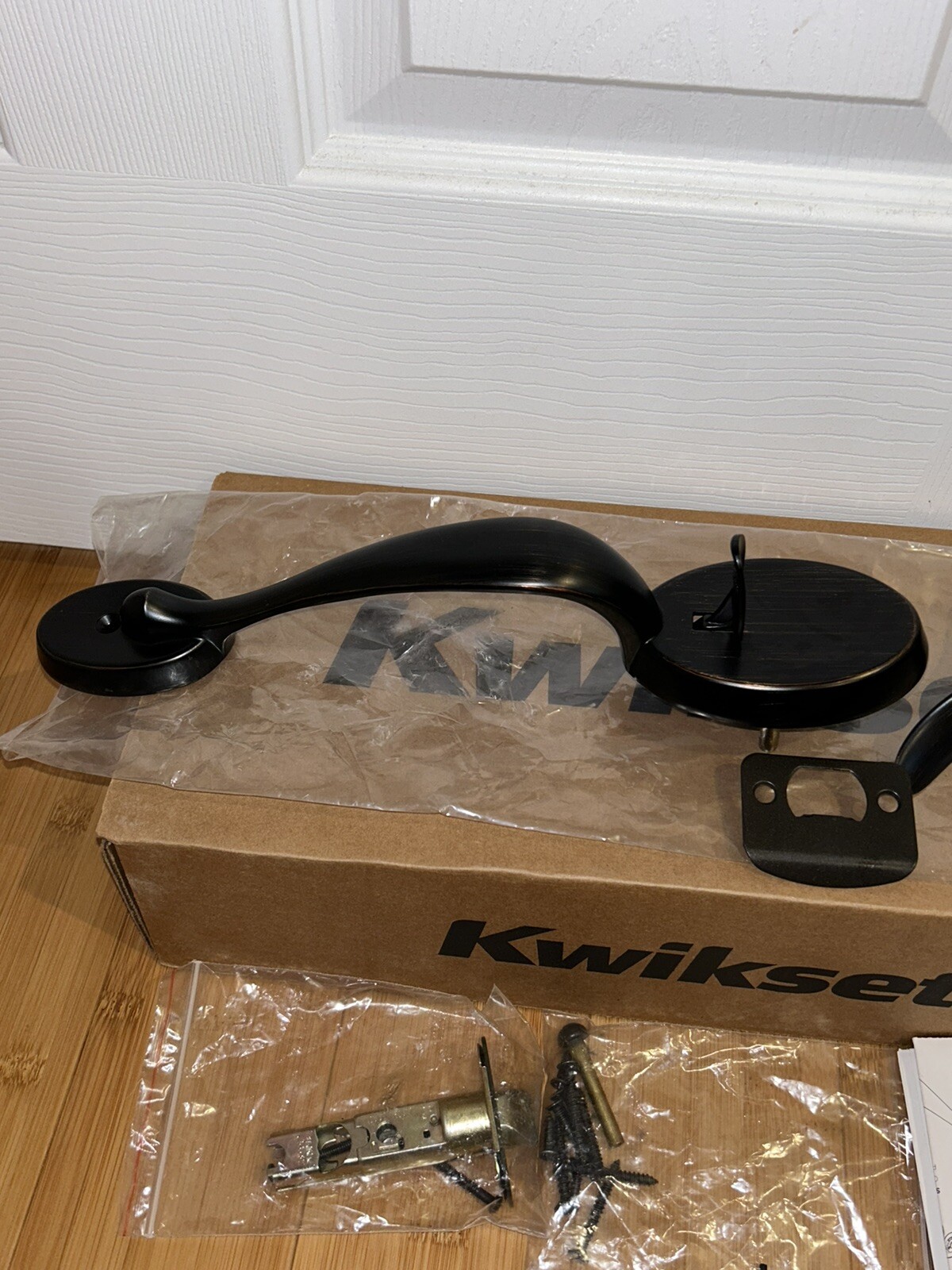 Kwikset Arlington Passage Handleset with Lever Bronze FREE