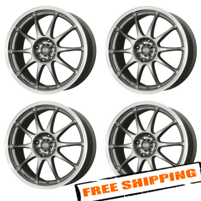 Enkei 409-565-02SP Set of 4 15x6.5 5x100/5x114.3 38mm 72.6mm