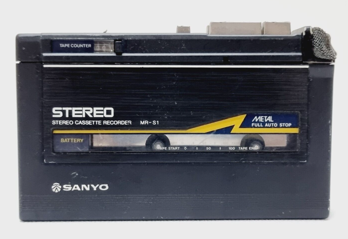 Vintage Sanyo MR-S1 Stereo Cassette Recording - For Parts Only | eBay