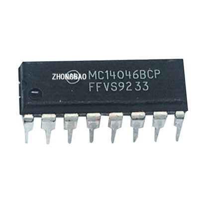 MC14046BCP Phase Lock Loop (PLL) IC 1.9MHz 1 16-DIP (0.300'', 7.62mm)