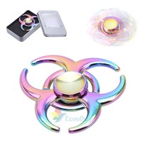 Fingertips Gyro Finger Toys Decompression Creative Metal Game Toy Gift Hot on sale Fingertips Gyro Finger Toys Decompression Creative Metal Game Toy Gift Hot on sale