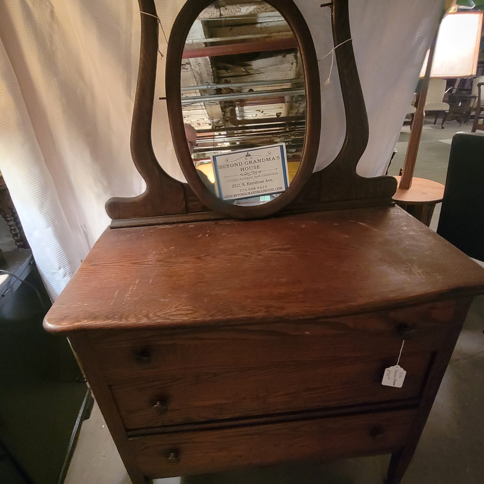 Victorian Style Mirror Dresser eBay
