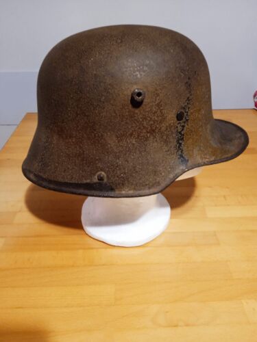 KUK ELMETTO TEDESCO CAMO M18 WW1 PRIMA GUERRA MONDIALE - Foto 4 di 14