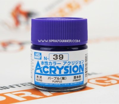 GSI Creos Mr. Hobby Mr. Color Acrysion WaterBased Paint Model Paint N1-N127 10mL