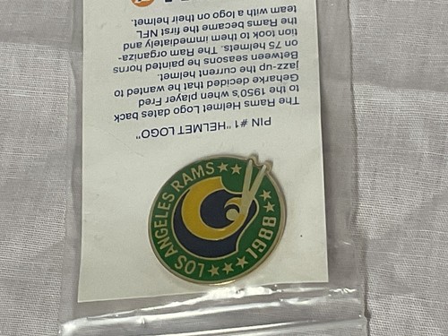 3 Vintage LA Rams UNOCAL 76 Pins #1, #2, #3 Rams Football & Anaheim Stadium - Picture 4 of 4