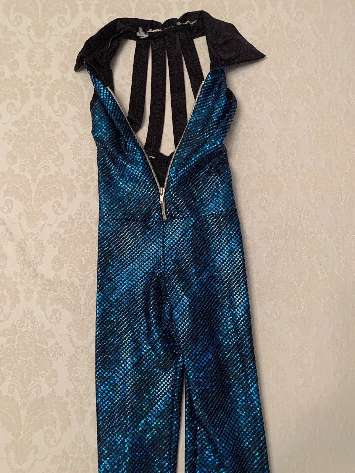 Kelle Black & Teal Jumper Lyrical Dance /Hallowee… - image 1