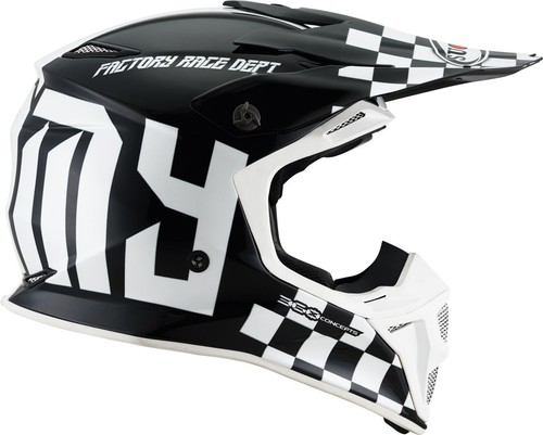 Suomy MX Speed Pro Helmet MIPS Master Black/White XX-Large - Picture 3 of 9
