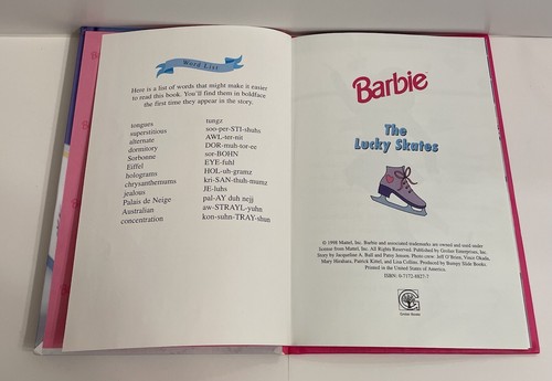Lot of 3 Barbie & Friends Book Club Grolier Books 1998 Hardcover Books - Picture 6 of 8