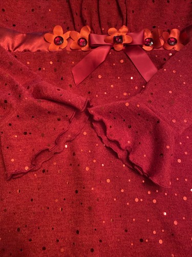 Dollie And Me Girls Holiday Dress Size 16.5 Nwt $74 - Picture 5 of 11