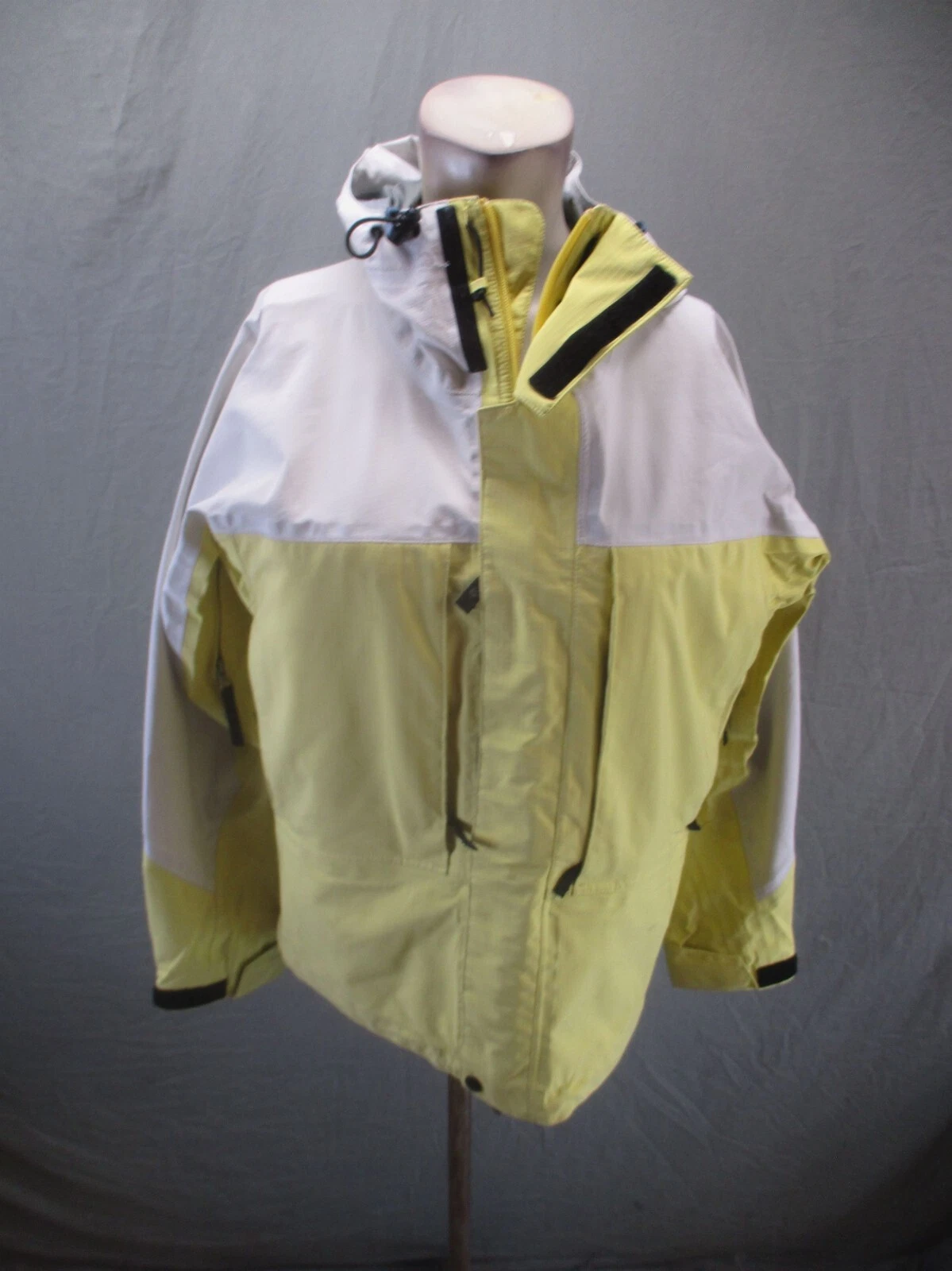 burton zip up pocket powder snowboard jacket