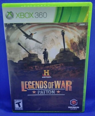 History: Legends Of War Patton (Xbox 360) No Manual Turn-based Strategy Game
