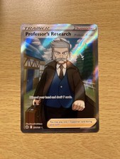 Pokémon TCG Professor's Research (Full Art) Crown Zenith 150/159 Holo Ultra Rare
