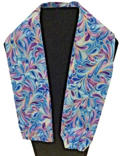 Purple Blue MD RN EMT LPN Stethoscope Cover Uniform Accessory