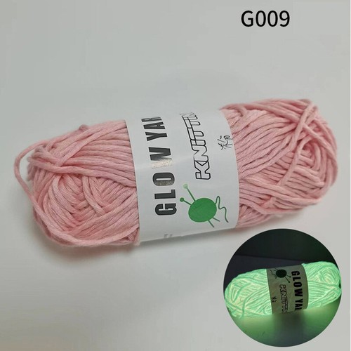 Leuchtendes DIY gewebtes handgestricktes Polyestergarn leuchtet im Dunkeln - Bild 19 von 30