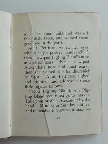 THE TALE OF PIGLING BLAND BY BEATRIX POTTER FIRST EDITION 1913 - RED VARIANT - Picture 13 of 24