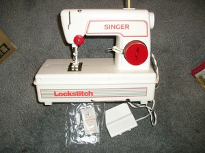 portable sewing machine with case