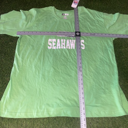 Seattle Seahawks T Shirt Nfl Team Womens Xl Green New - Picture 3 of 6