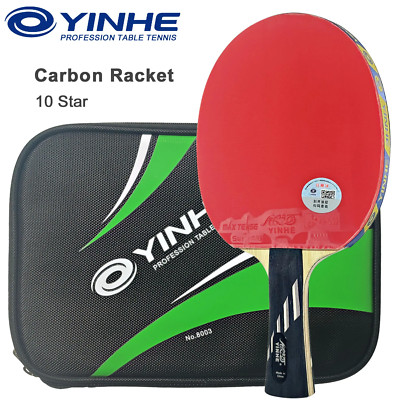 Yinhe Pro Table Tennis Racket 7/8/9/10 Star Carbon Offensive Ping Pong Paddle