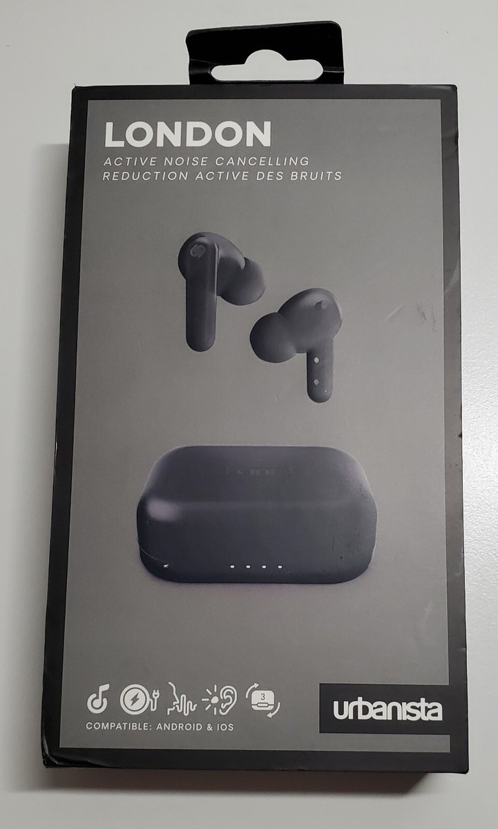 Urbanista London True Wireless Earbuds Earphones w/ Active Noise Cancelling  NEW