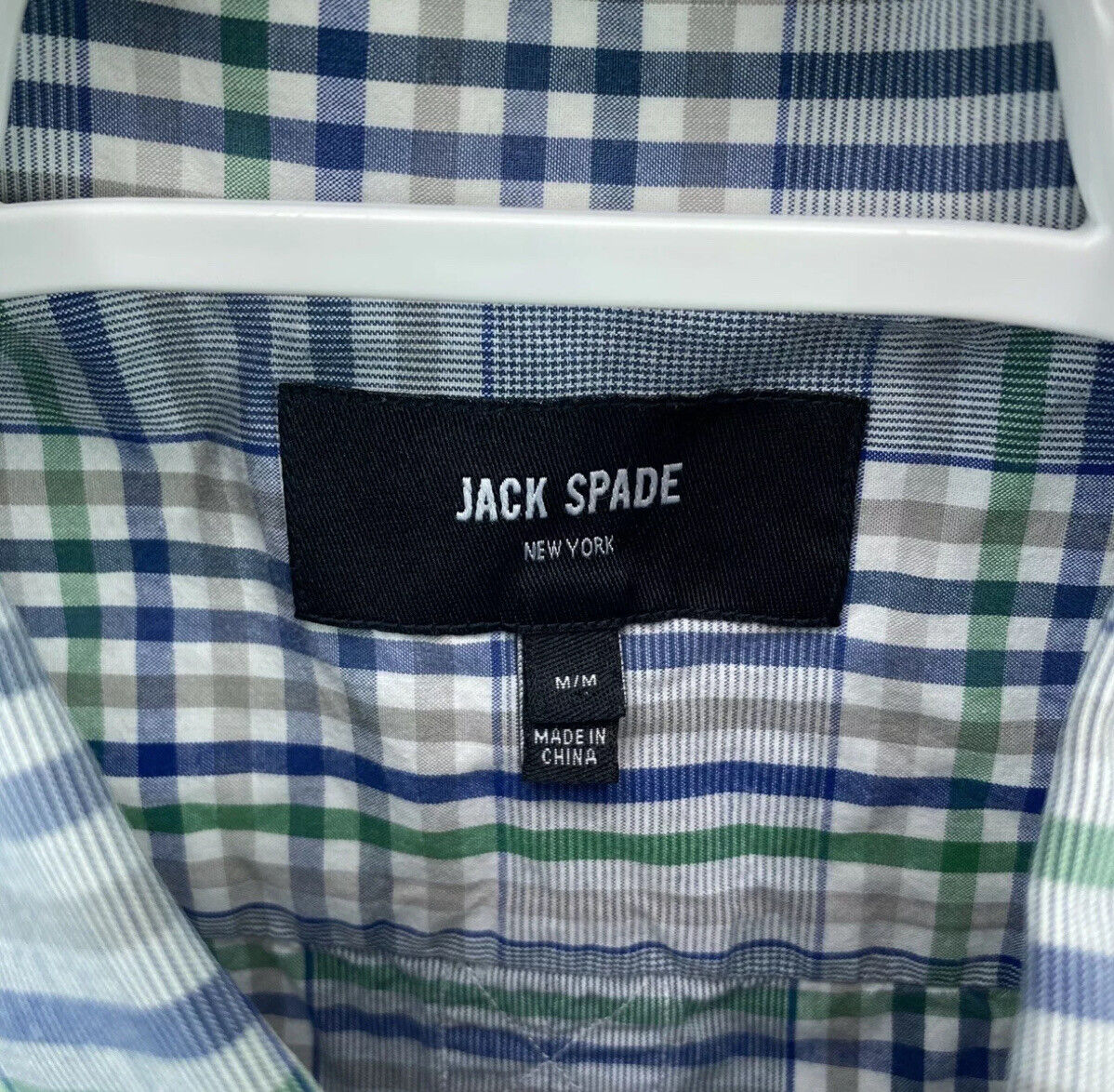 Jack Spade Mens Button Up LS Collared Shirt Size … - image 3