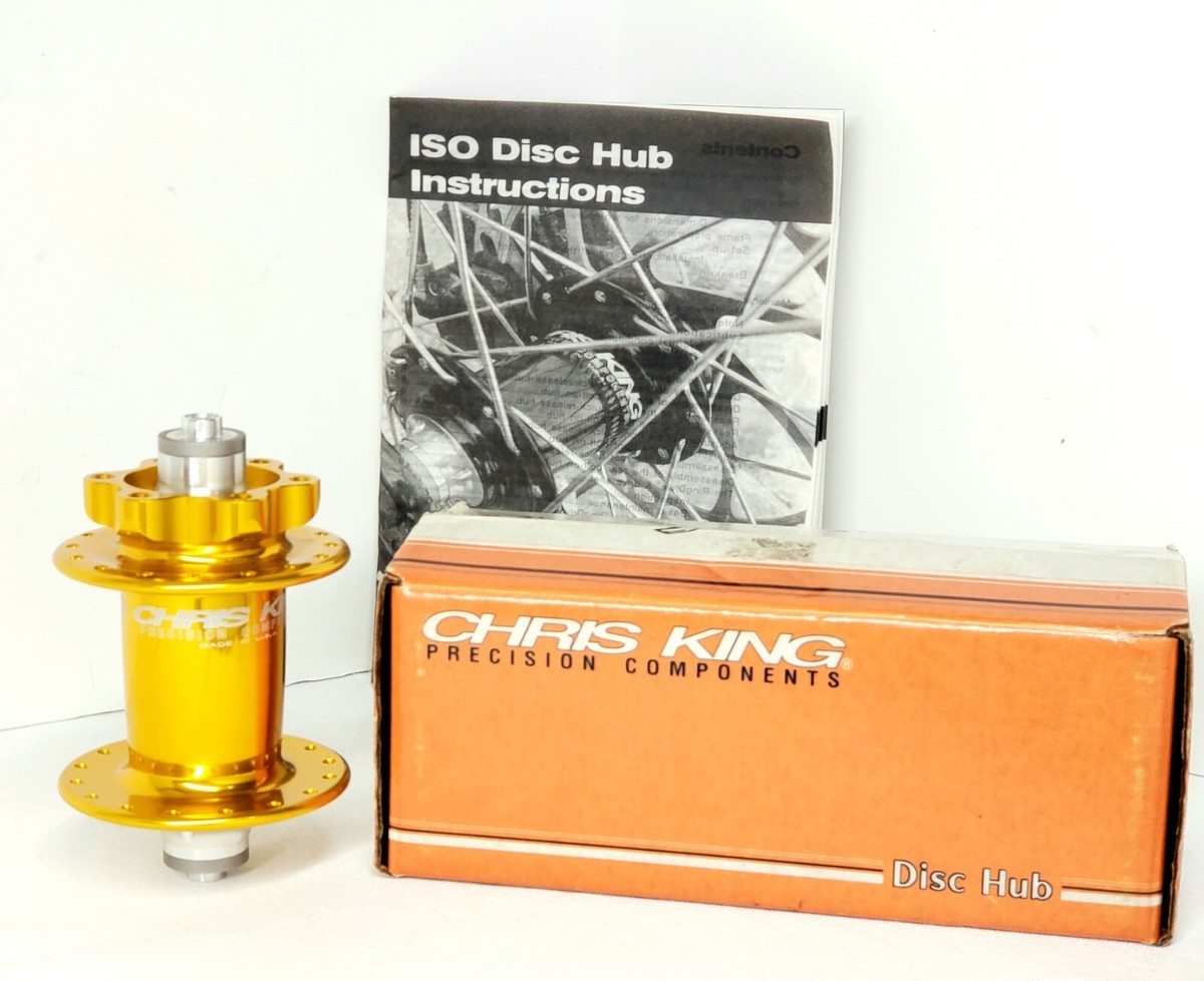 NOS Chris King Front ISO Disc Hub 32 Hole 100mm QR 6 Bolt