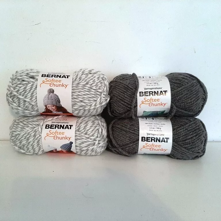 Bernat Softee Chunky 108yds Super Bulky Acrylic Yarn