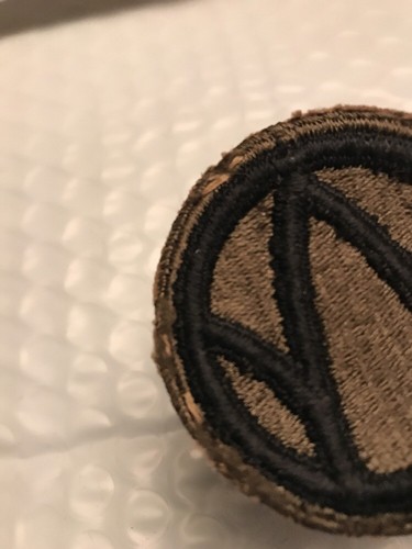 VINTAGE WW2 US ARMY EIGHTY-NINTH (89th) DIVISION PATCH MILITARY - Picture 2 of 7