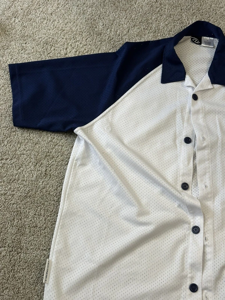 Grateful Dead Shirt Jersey Ride 7b Size Large White And Blue - Image 3 of 4