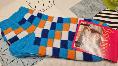8 X CALCETINES ONGUZ ÖZGÜN SOCKS LOTE NUEVOS COLORES NARANJA AZUL VERDE BLANCO - Imagen 12 de 22