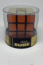 New Factory Sealed 50th Anniversary Retro Cube Rubik’s 50 Years Gold Color Top
