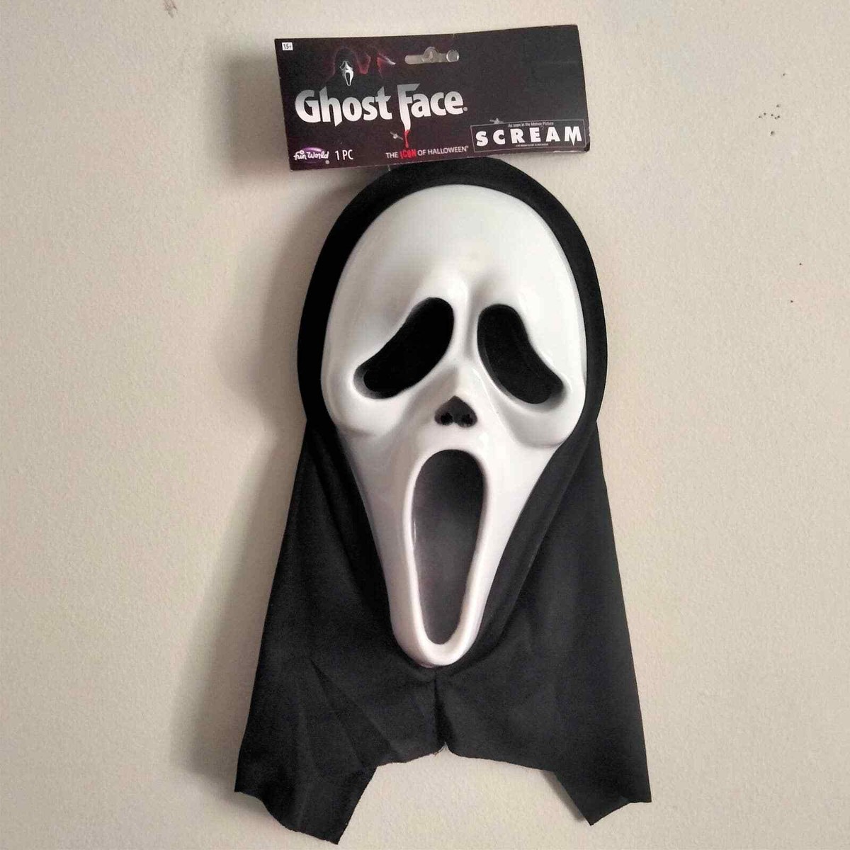 Scream Ghost Face Mask Fun World NWT | eBay
