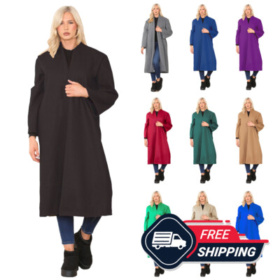 Cappotto oversize in misto lana riciclata