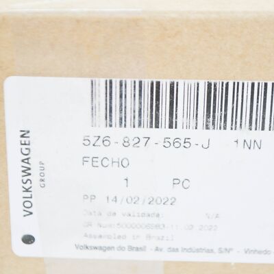 NEW VOLKSWAGEN FOX REAR LID LOCK CATCH 5Z6827565J1NN 5Z6-827-565-J