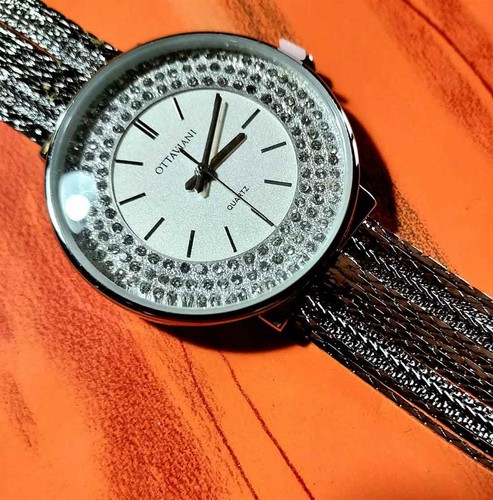 Orologio donna al quarzo da polso Ottaviani semirigido e Swarovski elegante  | eBay