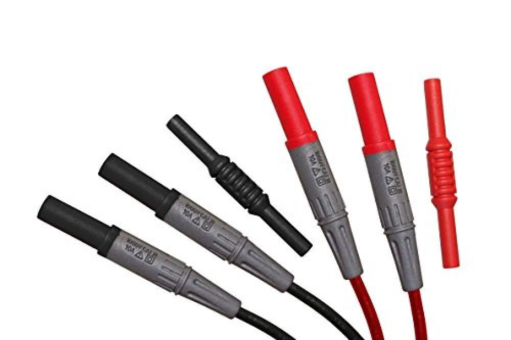 Peak Tech isolato 4 mm connessione con tubi prolunga da - Cat III 1000 V, 1 pezz