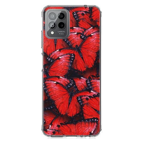 For T-Mobile Revvl 7 Pro 5g 6 6x V+ Plus ShockProof TPU Phone Case+Glass-BUF - 第 16/16 張圖片