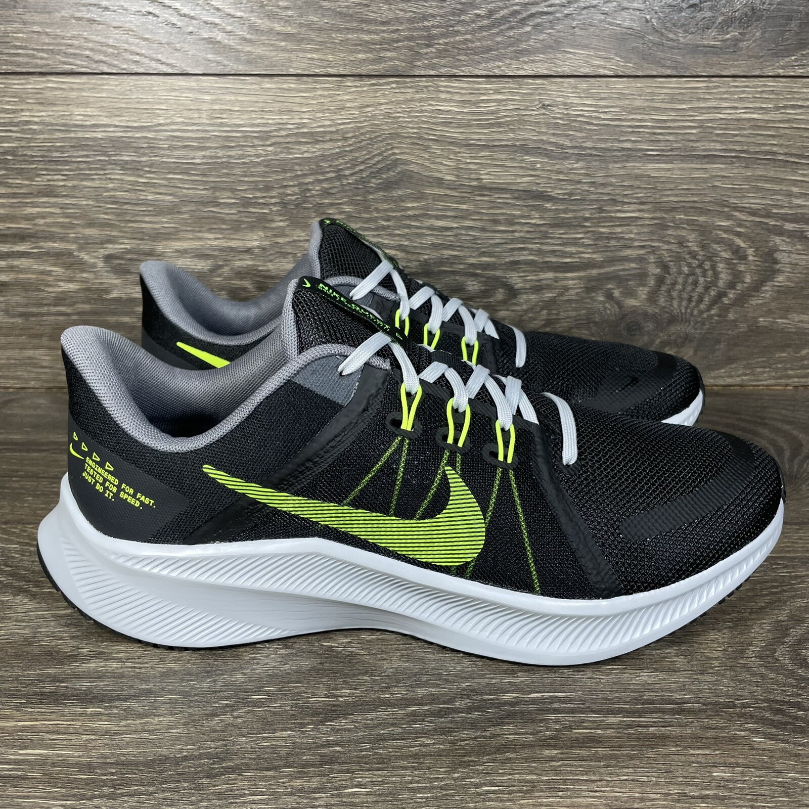 nike quest grey volt