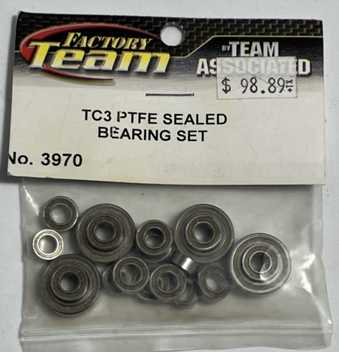 NEW IN PACKAGE TEAM ASSOCIATED 3970 TC3 PTFE SEALED BEARING SET , TC4 - Bild 1 von 3