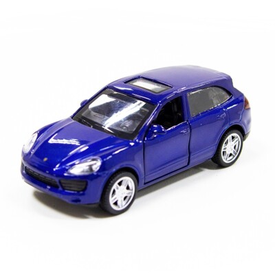 1/43 Porsche Cayenne S Diecast Modellauto blau