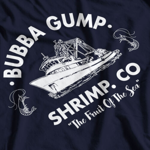 Bubba Gump Shrimp Inspired by Forrest Gump Printed T-Shirt